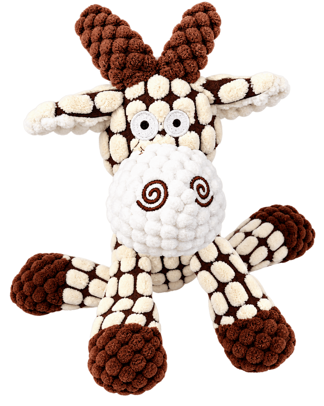 Jirafa de peluche sin cordón